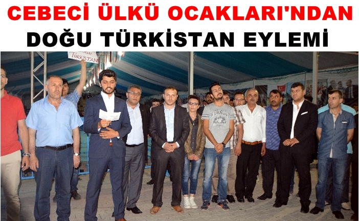 Sultangazi’de Doğu Türkistan eylemi