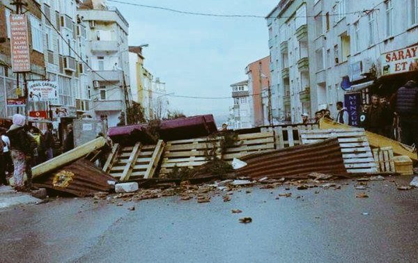 Gazi Mahallesi’nde Hendek Çabası