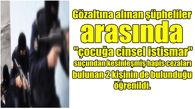 Sultangazi’de Suç Örgütlerine Yönelik Operasyon