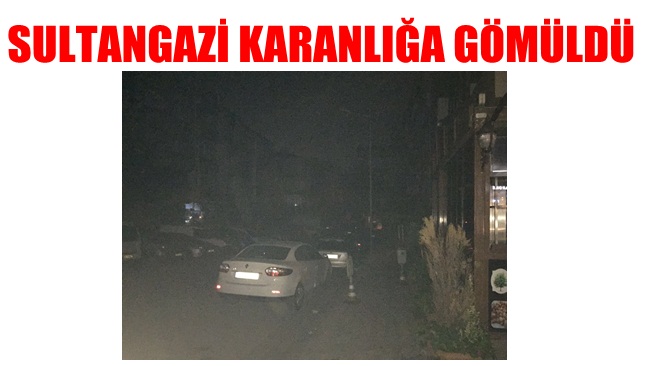 Sultangazi Karanlığa Gömüldü