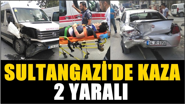 Sultangazi’deki Kazada İki Kişi Yaralandı