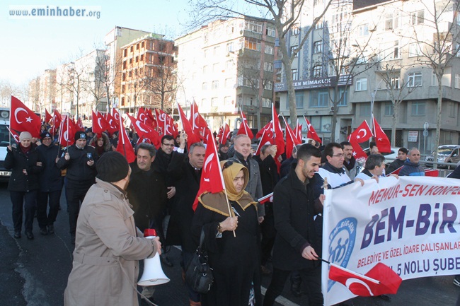 Bem-Bir-Sen 5 No’lu şube başkanlığı ‘Polisimize destek, teröre lanet’ yürüyüşüIMG_4853