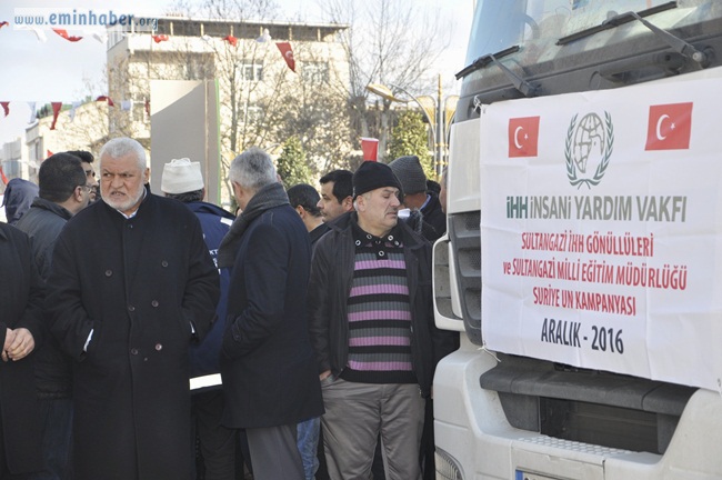 Sultangazi'de Halep'e 10 Tır'lık Yardım_DSC8626