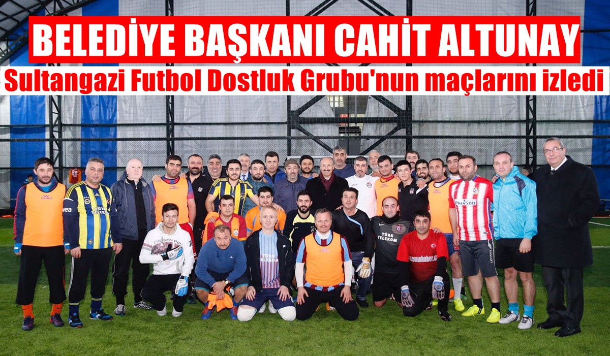 Sultangazi Futbol Dostluk Grubu Üyelerini Yalnız Bırakmadı