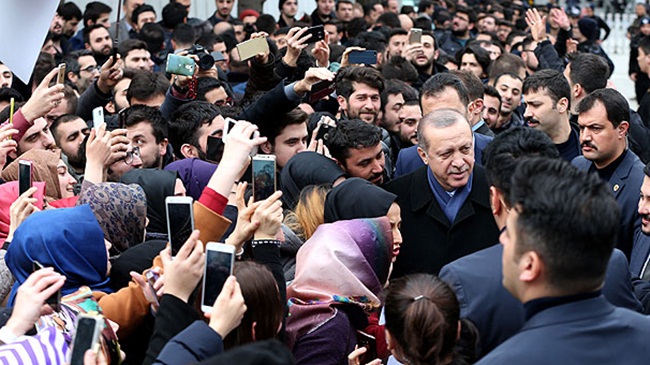 Cumhurbaşkanı Erdoğan'a doğum günü sürprizi--8629915