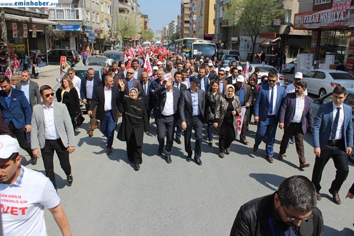 Ak Parti Sevgi yürüyüşü ile final yaptıIMG_1031