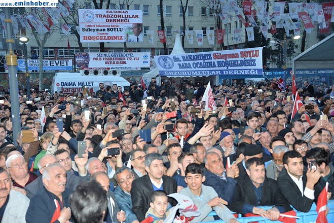 TÜRKİYE'NİN YİĞİT İÇİŞLERİ BAKANI SÜLEYMAN SOYLU SULTANGAZİ’DE KONUŞTU C8v0gKCXkAAS88i