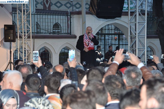 TÜRKİYE'NİN YİĞİT İÇİŞLERİ BAKANI SÜLEYMAN SOYLU SULTANGAZİ’DE KONUŞTU C8v0gKEXgAAcLSZ