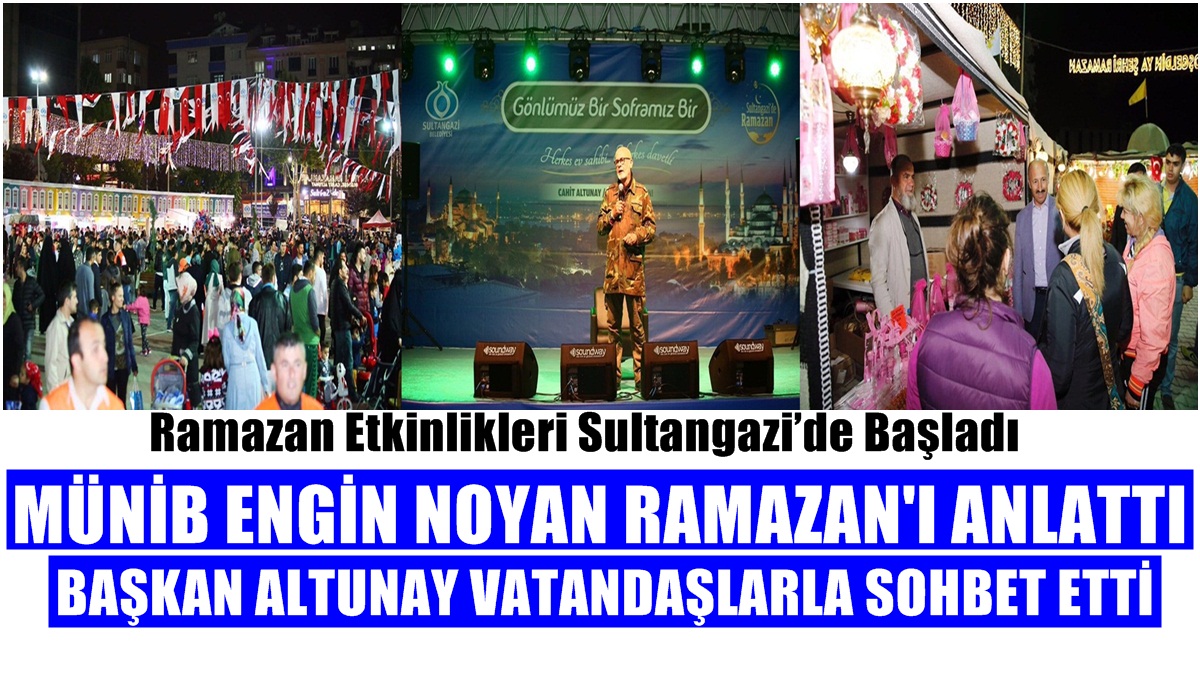 Sultangazi’de Ramazan coşkusu