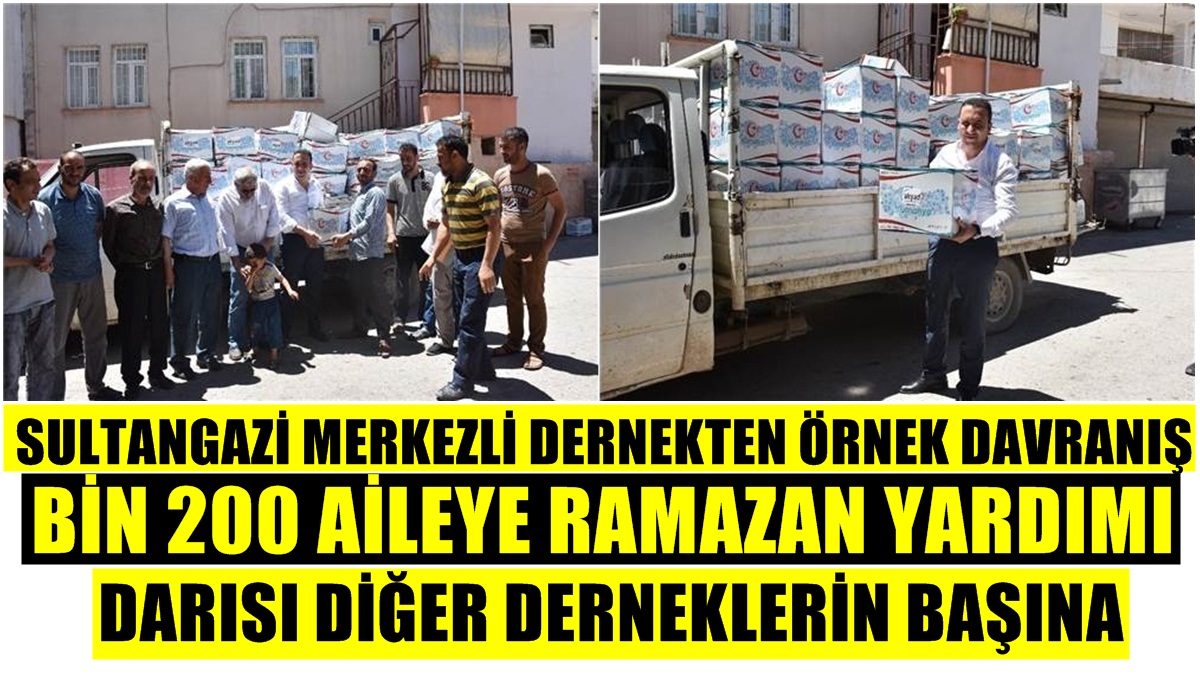 Akyad’dan Bin 200 Aileye Ramazan Yardımı