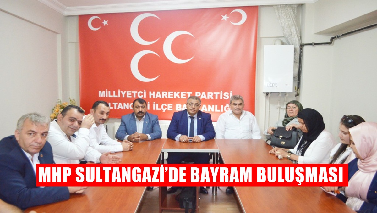 Sultangazi’de Ülkücüler Bayramlaştı