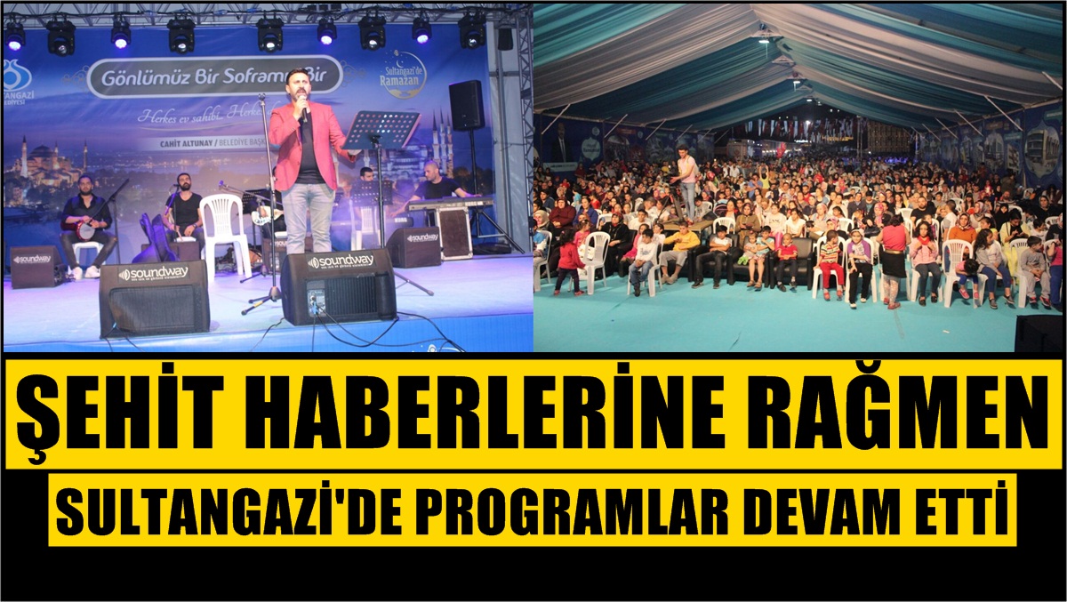 Şehit haberlerine rağmen eğlenceye devam