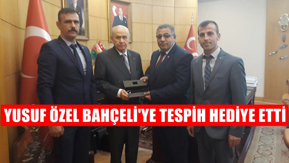 Yusuf Özel, Bahçeli’yi ziyaret etti