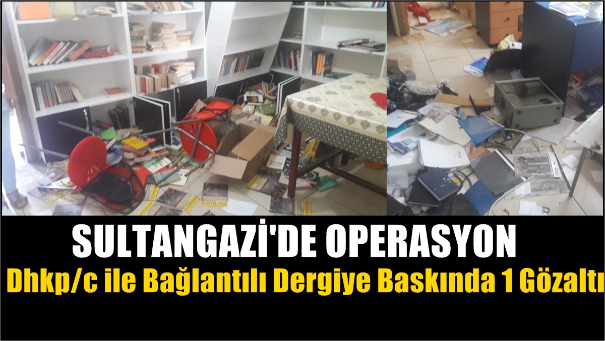 Sultangazi’de Operasyon