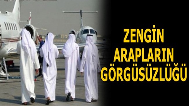 Zengin Arapların gösterişi