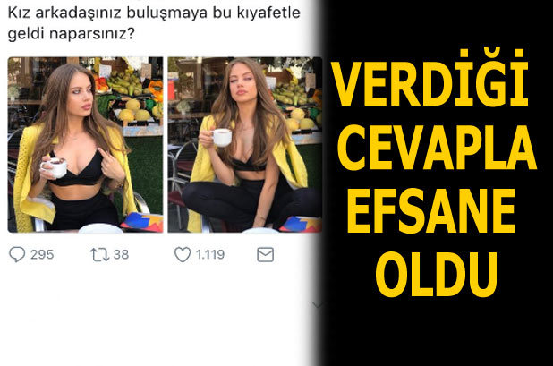 Sevdiğiniz kız buluşmaya böyle gelseydi ne yapardınız?