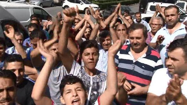 Ayakkabıcılar Sitesi’nde eylem