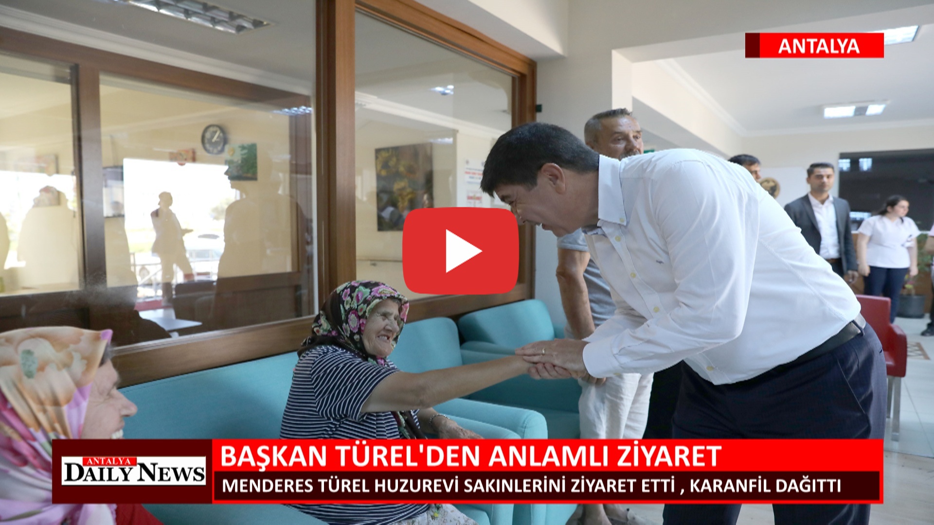 BAŞKAN TÜREL DEN ANLAMLI ZİYARET