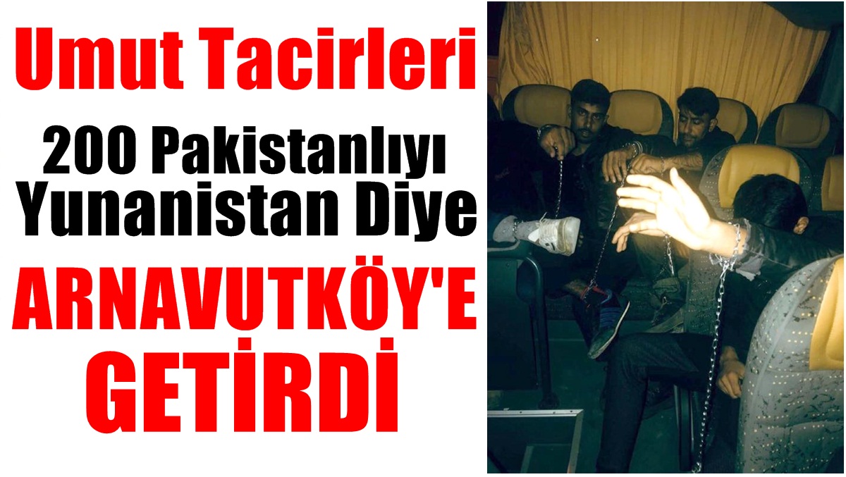 Arnavutköy’de Zincirlenerek Alıkonulan 57 Pakistanlı Mülteci Kurtarıldı