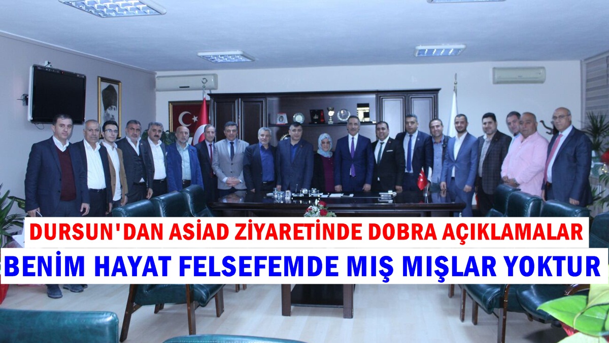 ASİAD’dan Dursun’a Hem Hayırlı Olsun, Hem de Destek Ziyareti