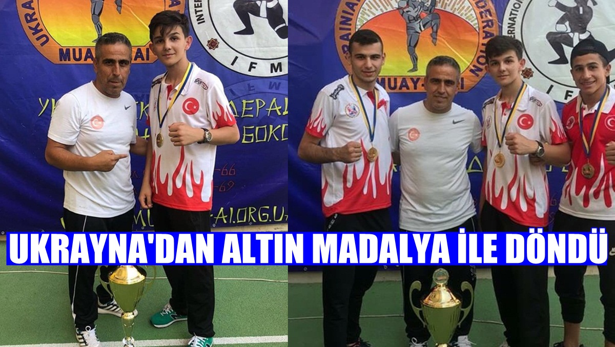 Sultangazili Milli Sporcudan Altın Madalya