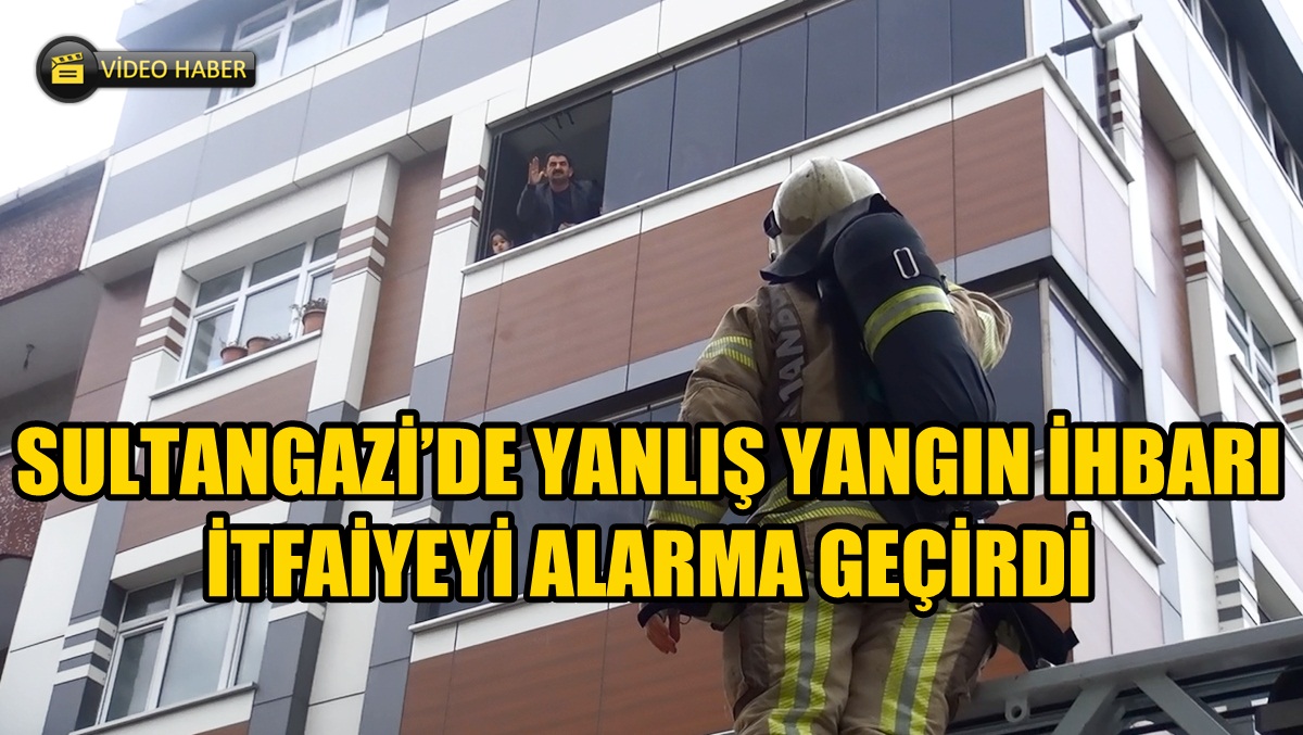 İtfaiye ekiplerini yanlış ihbar alarma geçirdi