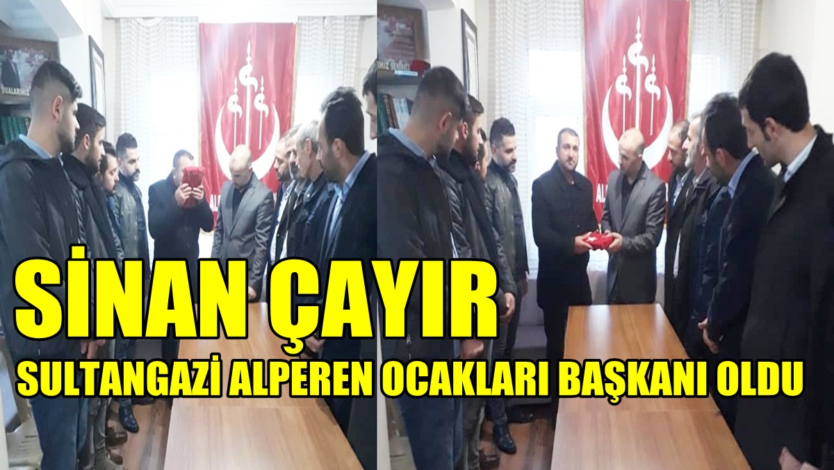 Sultangazi Alperen Ocakları’na yeni başkan