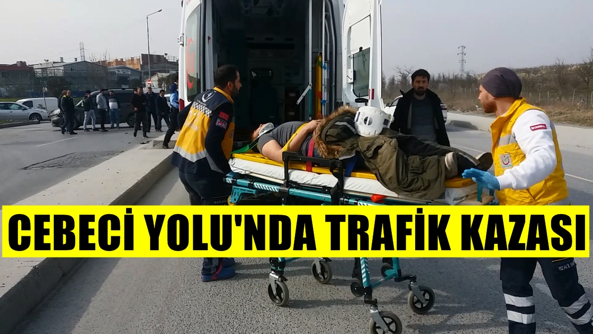 Sultangazi’de trafik kazası: 1 Yaralı