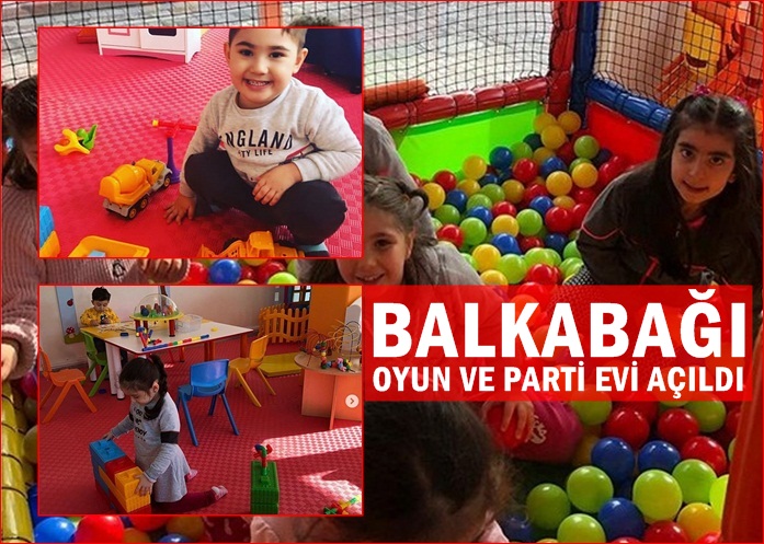 Balkabağı Oyun ve Parti Evi hizmet vermeye başladı