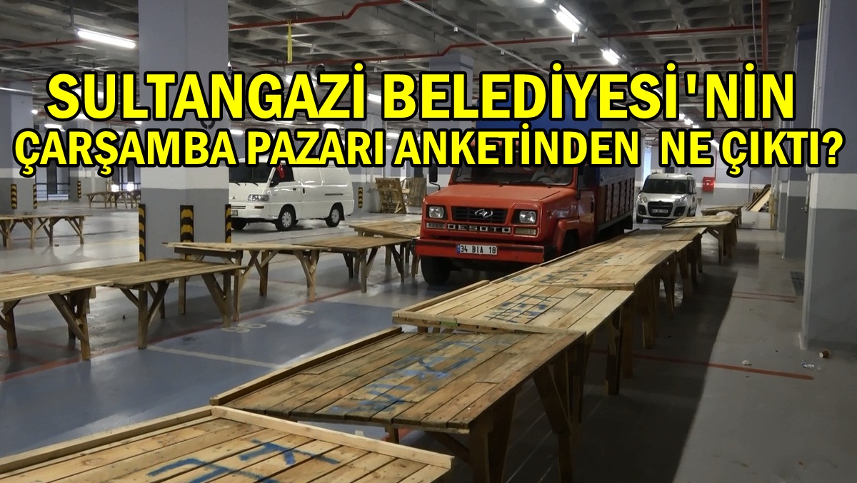 Sultangazi Belediyesi’nden ‘Çarşamba Pazarı’ Açıklaması