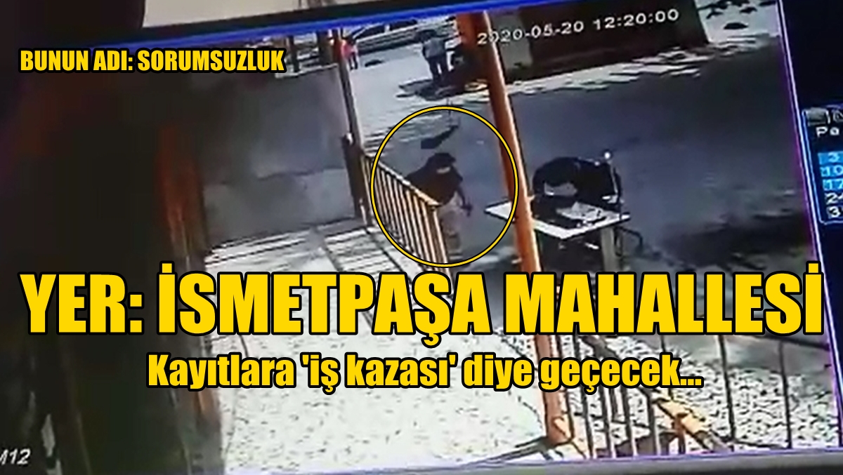 Sultangazi’de dehşet anları! Kafasına caraskal düştü