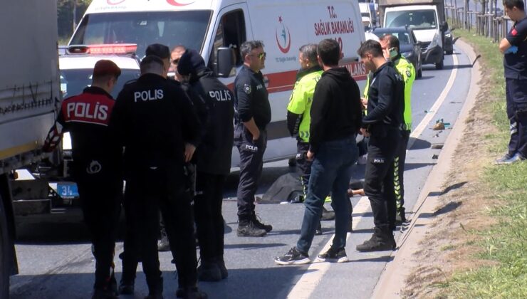 TIR yolun karşısına geçmek isteyen yayaya çarptı: 1 kişi hayatını kaybetti