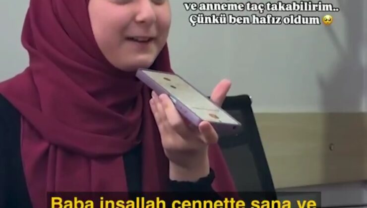 Sultangazi’de Küçük Hafızdan Duygulandıran Telefon