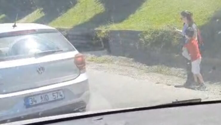 Minibüs şoförü taksiye saldırdı; yolcular korkudan araçtan indi