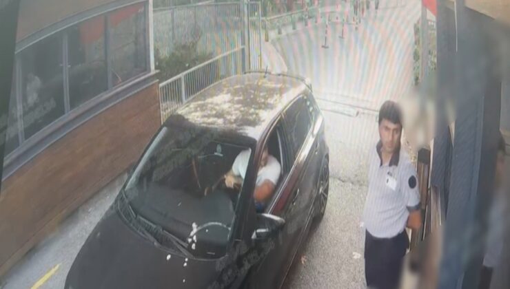 Sarıyer’de üniversite kampüsündeki cinayet öncesinde Kurtuluş’un kampüse girdiği anlar güvenlik kamerasında