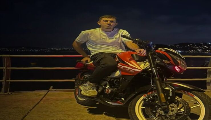 Eyüpsultan’da 20 yaşındaki motosiklet sürücüsü hayatını kaybetti; kaza anı kamerada